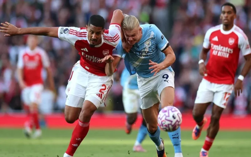 صراع أرسنال ومانشستر سيتي على لقب البريمييرليغ يشتعل في الأمتار الأخيرة للموسم